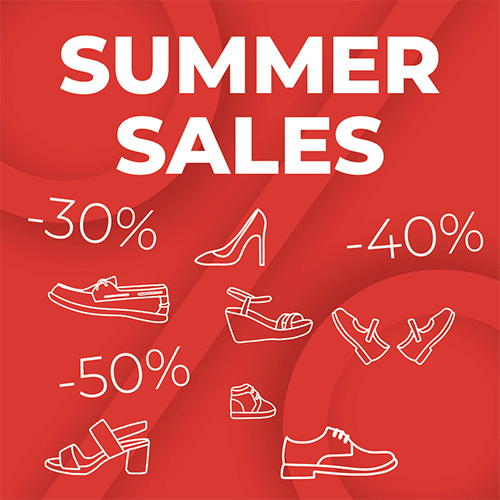 Enjoy our summer sales on women's, men's and kids' shoes and clothing  